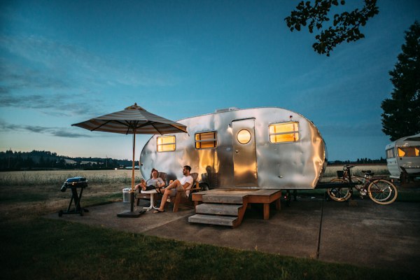 Camper van interior